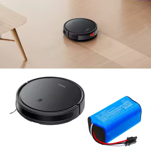 14.4V 3350mAh Replacement Battery for MyGenie ZX1000 Auto Vacuum Cleaner Type B Plug, For Xiaomi Rob