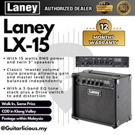 Laney LX 15-watt 2×5″ Combo Amplifier Active Speaker (LX15 / LX-15 / 15w)
