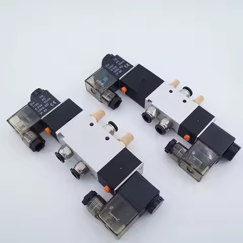 4V120-06 4V130C 4V220-08 4V230C-08 4V320-10 4V420 valves with Muffler connector 4mm/6mm/8mm/10mm/12m