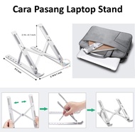 Terbaru Laptop Stand Holder Dudukan Laptop Alumunium Macbook Asus