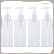 shenglong  4 Pcs Large Liquor Bottles Hand Soap Dispenser Sub Emulsion Travel