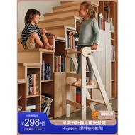 Children's Footstool Kitchen Helper Handwashing Steps learning tower Baby Washing Wood learning towe