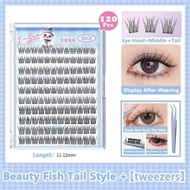 [Free tweezer]BQI Eyelashes super Sticky False Eyelashes Glue-Free