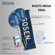 ROOTS MEGA DEAL GOSEN Badminton ROOTS SERIES - 4U/G5/G6 (Max 30 lbs) (Unit)