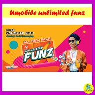 U mobile Unlimited Funz Pack Plan 🔥GX30 🔥GX38  🔥GX43🔥UNLIMITED HOTSPOT INTERNET