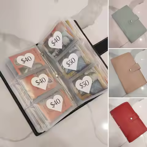 96 Envelope Saving Challenge Book Budget Planner Money Planner Account Book Clear Expense Trackers N