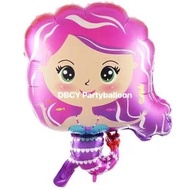 30inch Mermaid Shape Foil balloon party birthday decoration balloon