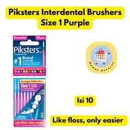 Piksters Interdental Brush size 1 contains 10 pcs like floss dental dental floss
