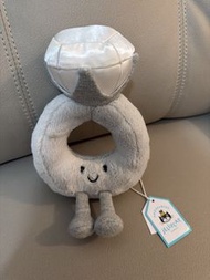 Jellycat 鑽石戒指毛絨玩具