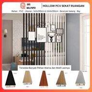PVC Wallpanel Lattice Room Divider Hollow/ Indoor Room Divider Partition