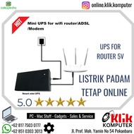 Smart Portable Mini UPS 5V 2A 2000mAh for Modem Router Wifi Modem