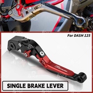 For Honda DASH 125 Single Brake Lever Folding Handle Lever Accessories Parts