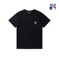 MLB เสื้อยืด MONOGOGRAM เสื้อยืดพิมพ์ลาย เสื้อยืดคอกลม เสื้อยืดสีพื้น เสื้อยืดเเบร์ด เสื้อยืดคู่รัก