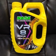 NASA VR8 10W/30 API SP/CF (WITH FREE GIFT & FREE CHANGE ENGINE OIL SERVICE)