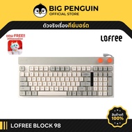 Lofree Block98 Wireless Mechanical Keyboard คีย์บอร์ดไร้สาย Block 98 Bluetooth