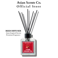 Asian Scents Co. Lychee Oolong Tea Reed Diffuser (100ml) | Home Perfume | Pewangi Rumah