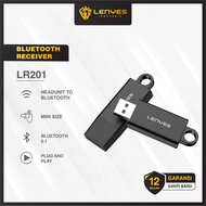 LENYES LR201 Bluetooth Receiver USB Wireless Adapter 5.1 Bluetooth Salon Car Audio Speaker Change Ca