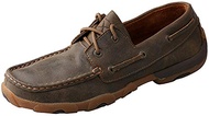 Twisted X womens Boat Shoe Leather Driving Moccasins