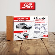 Body Kit Transkit Model Kit GR86 Pandem 1/24/Modelkit/Rc Drift