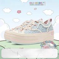 Japanese Anime sanrio Kuromi Melody Big-Eared Dog Hello Kitty Children's Gift OLDORDER-Canvas Shoes 