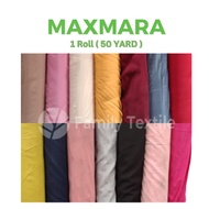 Bahan Kain Satin Maxmara 1 Roll  - Saten Velvet Polos bridesmaid