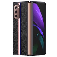 Leather for Samsung Galaxy Z Fold 2 5G Fold2 Case Ultra Thin TB Limited Edition Folding Flip Cover