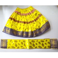 AMMAN PAVADAI (SKIRT) SET READY MADE - SIZE 15 - 42CM