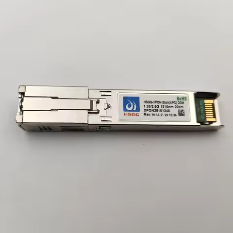1.25G/2.5G SFP Pon Stick With MAC PPPoE IPoE HGU SC Connector HSGQ Xpon Stick ONU 1310/1490nm 20KM O