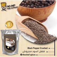 100% PURE BLACK PEPPER COARSE / Lada Hitam KASAR ASLI / 100g natural organic