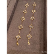 Van Cleef  Van Cleef & Arpels  [VC@ Sweet Alhambra®Limited Edition New Colorway White Crystal Five-F