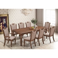 329A 8 Seater Dining Set / Meja Makan Classic