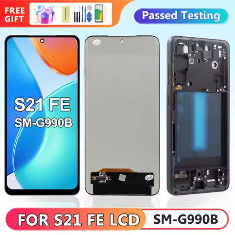 TFT For Samsung S21 FE 5G G990 G990B G990U G990B/DS G990E LCD Display Touch Screen Digitizer assembl