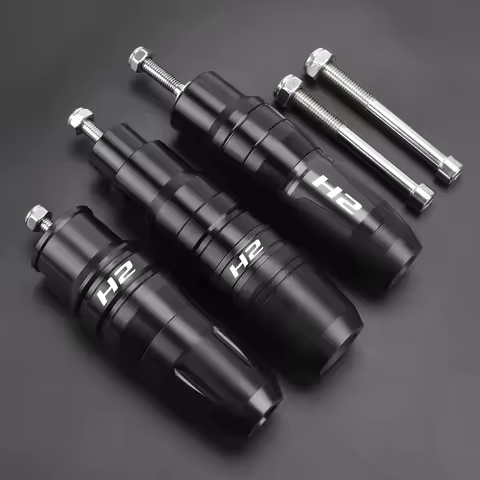 FOR Kawasaki ZH2 Z H2 H2SX Ninja H2 R H2R Motorcycle Accessoires CNC Falling Protection Exhaust Slid