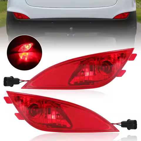 92405-2Z300 Car Rear Bumper Reflector Tail Light Fog Lamp for Hyundai IX35 2010 2011 2012 2013 2014 