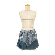 Aman Upcycling 環保拼接系列 獨一無二 牛仔裙