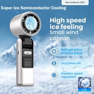 Portable Handheld Fan USB Rechargeable Personal Fan 100 Speeds Pocket Fan for Travel Camping Outdoor