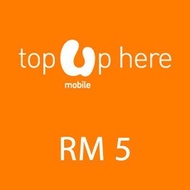Umobile U Mobile Mobile Reload Direct Topup RM 5/Pin RM 5