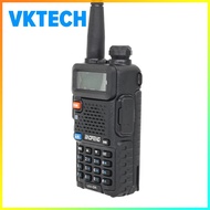 Vktech เครื่องจับที่รับส่งวิทยุ UV-5R UHF/UHF 136-174MHz และ400-520MHz 5W Dual Band สองทางวิทยุมือถื