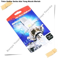 PUTIH Motorcycle Light LED Bulb Autovision H4 Motorcycle Sport Scoopy Ninja CBR Vixion Etc. 3 Feet W