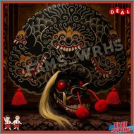 Barongan Telon Vip Size 22 Full Wood Barongan Caplokan Kayu Black Mamba