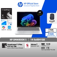 HP OmniBook 5 | Snapdragon X Plus | Adreno | 14" 2K OLED | Copilot | Win11 | 2Yrs โน๊ตบุ๊ค