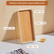 Aesthetic Wooden Tray Rectangle Tray Rectangular Coaster Kitchen Coaster Aesthetic Rectangle Coaster