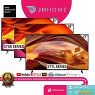 Sony 75" KD-75X77L | 65" 4K UHD Google TV KD-65X75K | 55" KD-55X75K | HDR Dolby Vision Dolby Atmos X