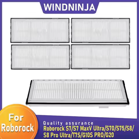 HEPA Filter For Roborock S7/S7 MaxV Ultra/S70/S75/S8/S8 Pro Ultra/T7S/G10S PRO/G20 Robot vacuum clea