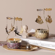 Rotating Candle Holder Walking Lantern 7.5CM Scented Candle Candle Rotating Candle Holder Rotating C