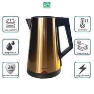 Mitomo ST-631 3-layer stainless steel electric kettle (1.7L) - Genuine product