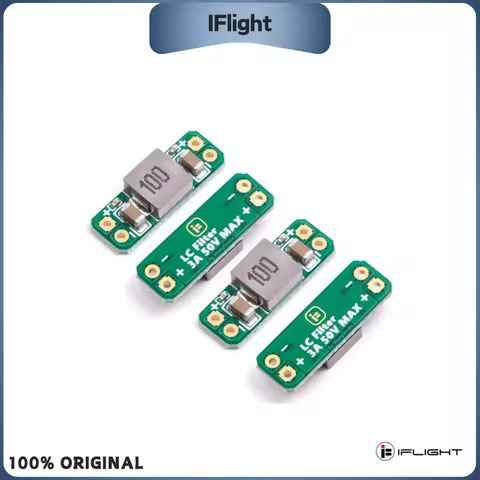 4pcs LC Filter Module 3A 5-30V Built-in Reverse Polarity Protection Reduce the effect of radiated in