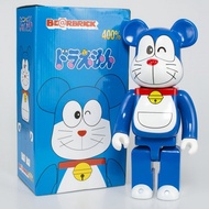 28cm 400% Doraemon x Bearbrick Action Figures Hand Model Ornament Home Decoration Toy Gift