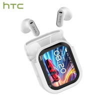 hTC NE20 True Wireless Ear Buds with LCD Screen for Gaming Bluetooth Headphones,Bluetooth 6.0 Touch 