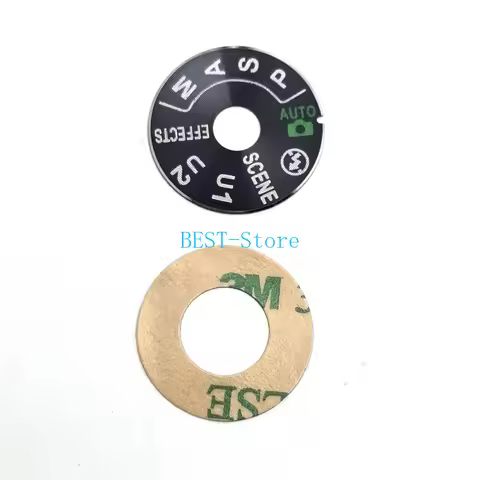 New Top Cover Dial Mode Plate Interface Cap for Nikon D750 D7100 D7200 D7500 SLR Camera with Tape